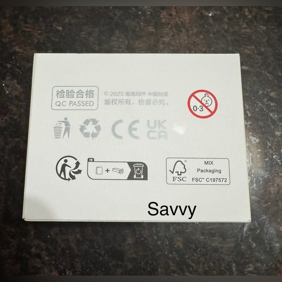 POP MART LABUBU Authentic Bing into Energy “Love”Pink Plush Keychain NIB - Picture 8 of 16